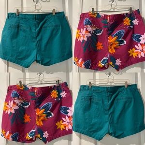 Bundle! 2 pairs Old Navy Everyday Shorts Sz 16